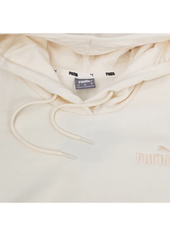 Жіноча Кофта ESS+ Embroidery Hoodie Білий Puma (260794218)