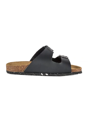 Черные женские шлепанцы eco thalitha wmn slipper черный CMP