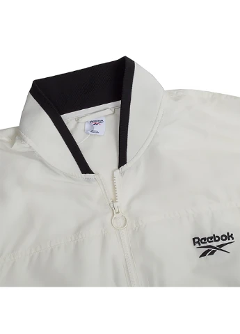 Белая демисезонная ветровка Reebok