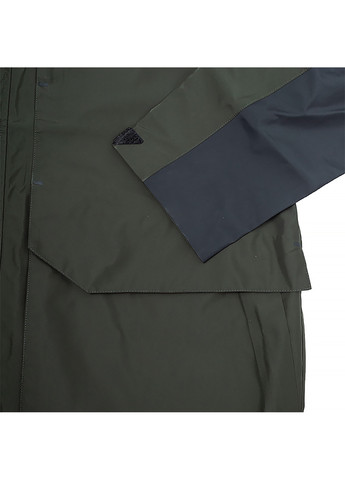 Оливкова (хакі) демісезонна чоловіча куртка m nsw sfadv shell hd parka хакі l (dm5497-355 l) Nike