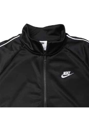 Черная демисезонная мужская куртка m nk club pk fz jkt черный s (dx0670-010 s) Nike