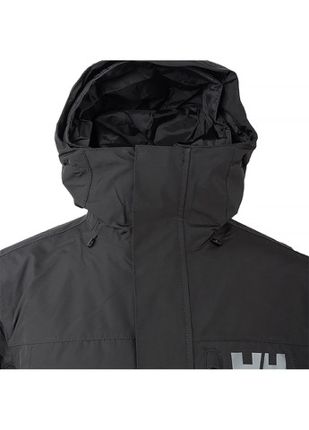 Черная демисезонная мужская куртка rigging coat черный Helly Hansen