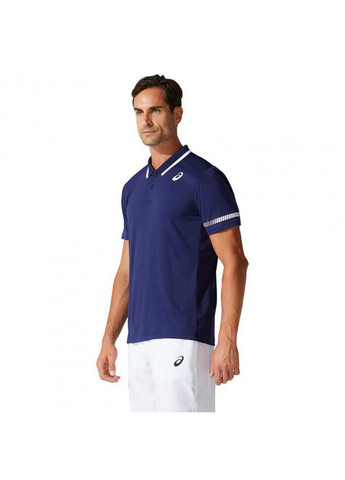 Синяя футболка-поло мужское court polo shirtblue для мужчин Asics