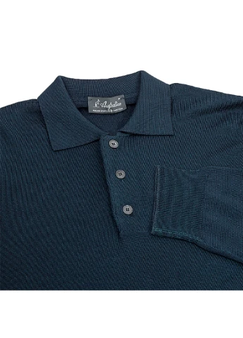 Чоловіча Кофта Sweater Polo Neck Сірий Australian (260795799)
