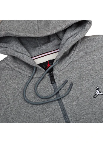 Жіноча Толстовка M J ESS FLC FZ HOODIE Сірий Jordan (260632485)