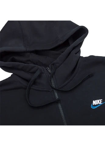 Чоловіча Толстовка M NW CLUB DT HOODIE FZ BB Чорний Nike (260793136)