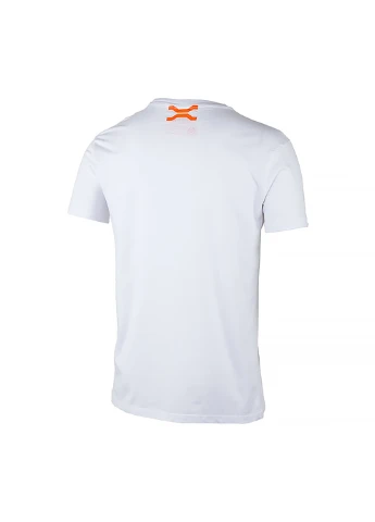 Белая мужская футболка t-shirt xtreme performance print jx22a белый m (o102629-w596 m) Jeep
