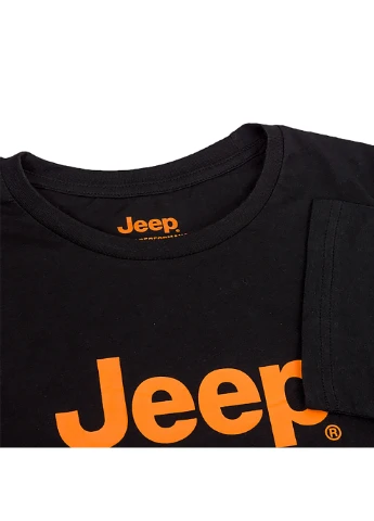 Черная мужская футболка t-shirt xtreme performance print jx22a черный l (o102629-b968 l) Jeep