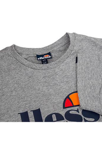 Сіра чоловіча футболка sl prado сірий xl (shc07405-grey-marl xl) Ellesse