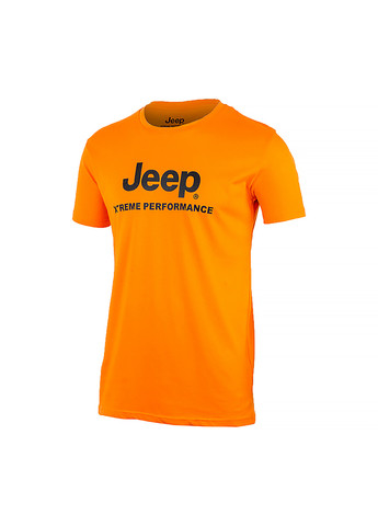 Оранжевая мужская футболка t-shirt xtreme performance print jx22a оранжевый s (o102629-o288 s) Jeep