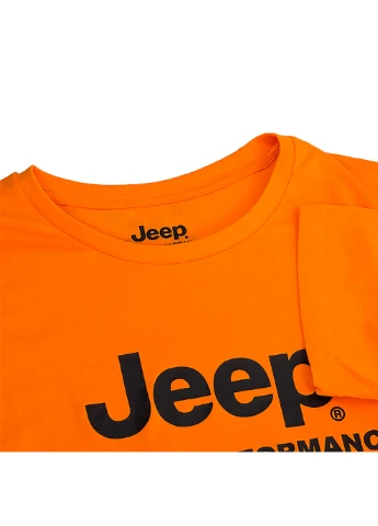 Оранжевая мужская футболка t-shirt xtreme performance print jx22a оранжевый m (o102629-o288 m) Jeep