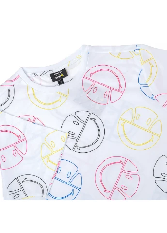 Белая мужская футболка x smiley merilino tee белый m (sml13068-white m) Ellesse