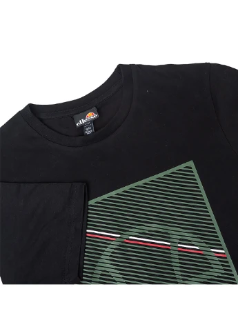 Черная мужская футболка sebastian tee черный s (shl13324-black s) Ellesse