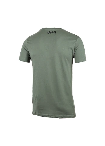 Хакі (оливкова) чоловіча футболка t-shirt star j22w хакі s (o102582-e845 s) Jeep