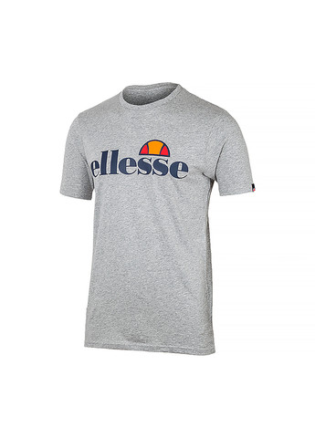 Сіра чоловіча футболка sl prado сірий s (shc07405-grey-marl s) Ellesse