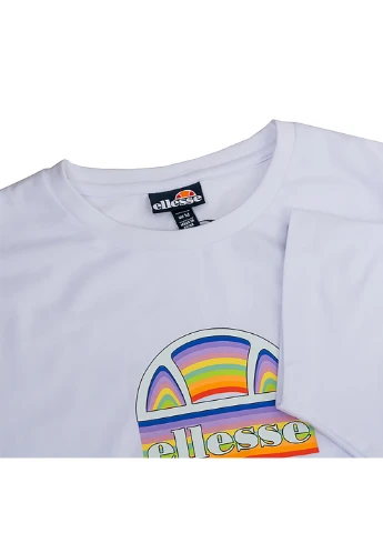 Біла чоловіча футболка puoi білий s (shj11917-white s) Ellesse