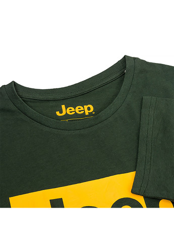 Хаки (оливковая) мужская футболка t-shirt contours j22w хаки xl (o102581-e853 xl) Jeep