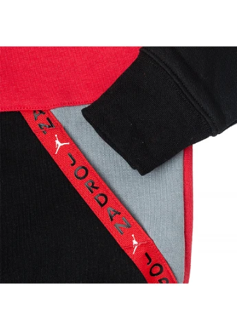 Дитяча Толстовка JDB VERT TAPE FLC PO HOODIE Комбінований Jordan (260796132)