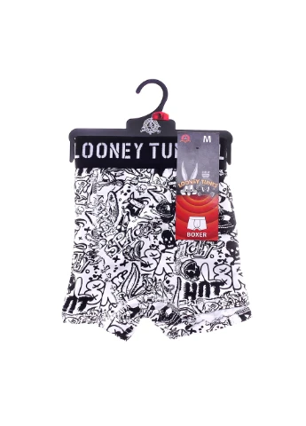 Трусы-боксеры ooney Tunes Noir Onomatopee 1-pack Черный; Белый Looney Tunes (260796255)