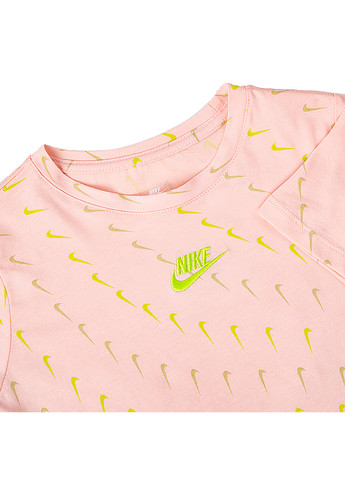Розовая демисезонная детская футболка sportswear older kids' розовый Nike