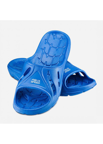 Голубые спортивные шлепанцы alabama 7157 синий Aqua Speed