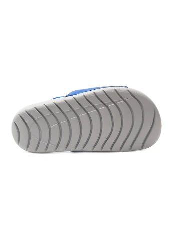 Розовые спортивные детские шлепанцы kawa slide bt синий Nike