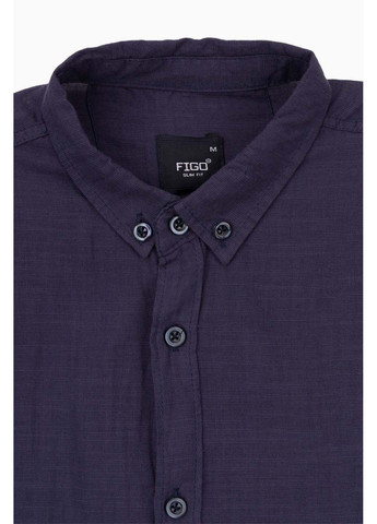 Темно-синяя кэжуал рубашка Figo
