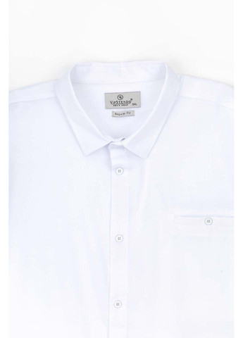 Белая кэжуал рубашка Stendo