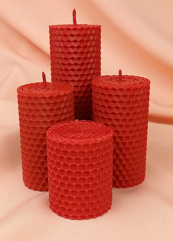 Подарочный набор крафтовые свечи из вощины №48/2 подарок на день рождения, для мамы, девушки. 10-0346 Кукумбер (260948809)