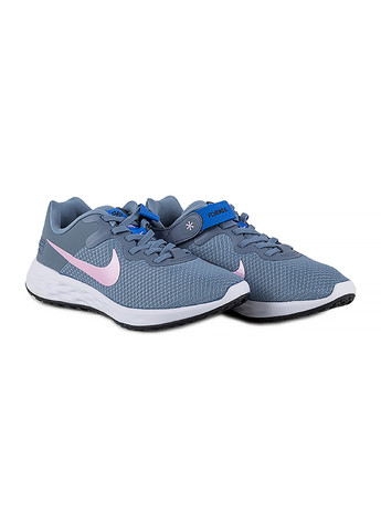 Женские Кроссовки W REVOLUTION 6 FLYEASE NN Серый Nike серые демисезоны (260792311)