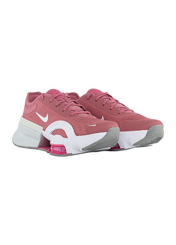 Розовые демисезонные женские кроссовки w zoom superrep 4 nn розовый Nike