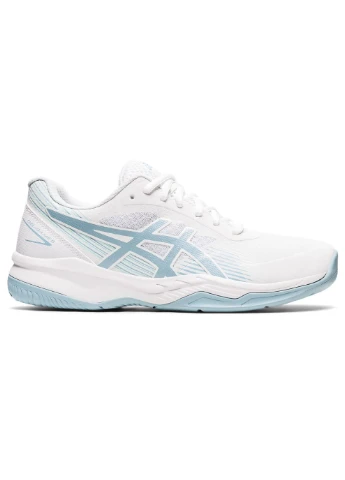 Кроссовки женские Gel-game 8 clay white/green Asics зелёные демисезоны (260795707)