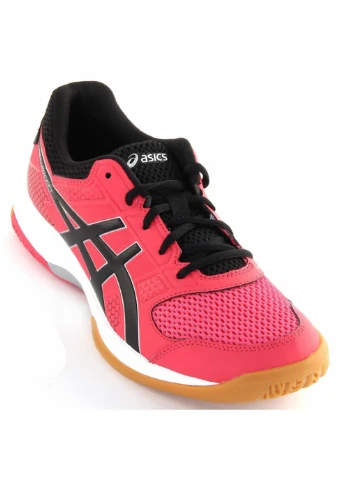 Женские кроссовки для сквоша Gel-rocket 8 pink/black Asics розовые демисезоны (260794263)