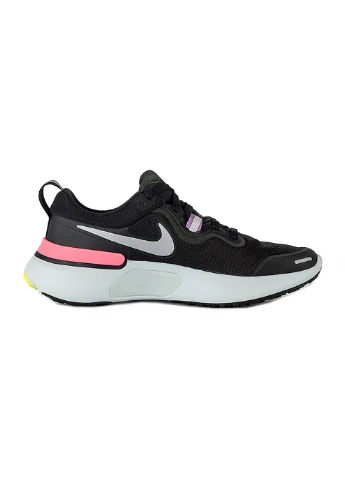 Женские Кроссовки REACT MILER Черный Nike чёрные демисезоны (260795575)