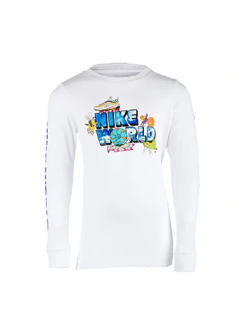 Дитяча Кофта B NW LS TEE CREATE PACK Білий Nike (260792320)