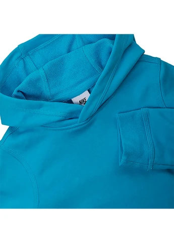 Дитяча Кофта B NSW CLUB FT LBR PO HOODIE Блакитний Nike (260793640)