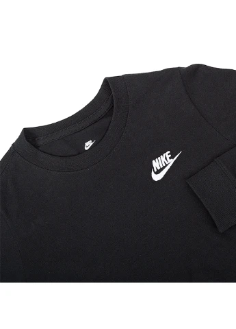 Дитяча Кофта B NW TEE LS EMB FUTURA Чорний Nike (260793114)