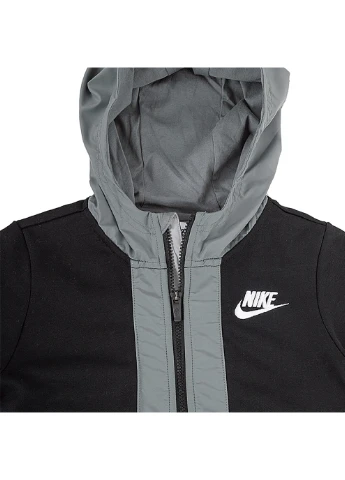 Дитяча Кофта B NW ELEVATED TRIMS FZ Чорний Nike (260792307)