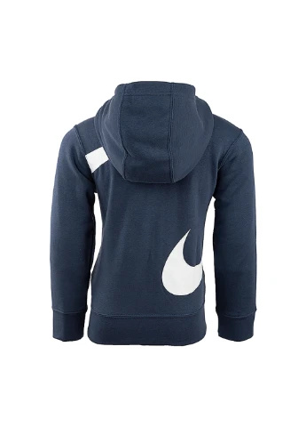 Дитяча Кофта B NW SWOOSH FLC FZ Синій Nike (260795932)