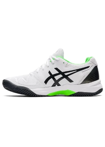 Кроссовки дет. Gel-Resolution 8 clay white/black/green Asics (260792863)