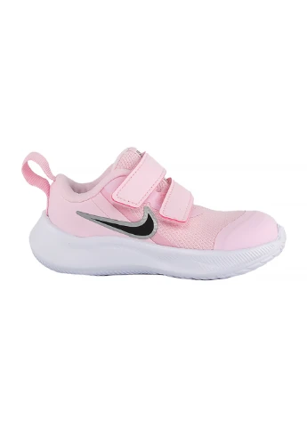 Детские Кроссовки Star Runner 3 Розовый Nike (260795976)