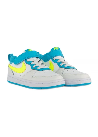 Детские Кроссовки COURT BOROUGH LOW 2 (PSV) Белый Nike (260658473)
