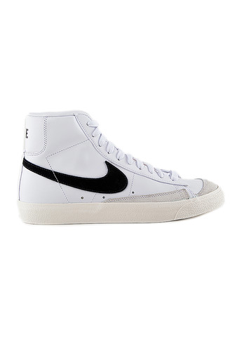 Белые демисезонные мужские кроссовки blazer mid '77 vintage белый Nike
