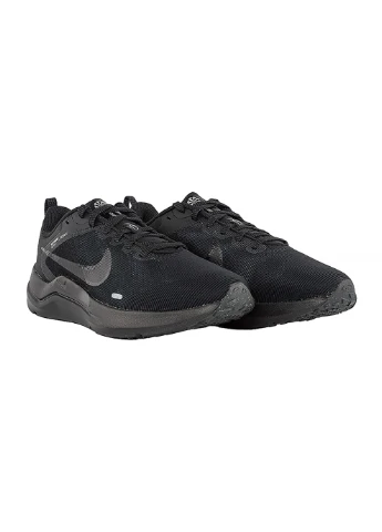 Чорні чоловічі кросівки downshifter 12 чорний демісезон Nike