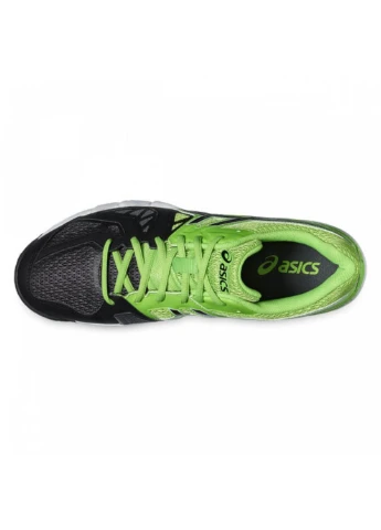 Зеленые демисезонные кроссовки сквош муж. gel-blade 5 green/black Asics