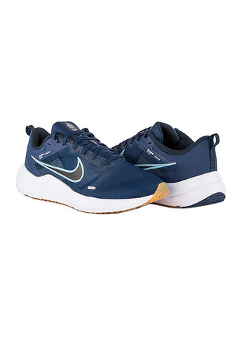 Синій Осінні чоловічі кросівки downshifter 12 синій Nike