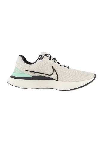 Білі чоловічі кросівки react infinity run fk 3 білий демісезон Nike