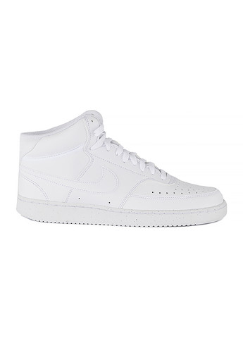 Белые демисезонные мужские кроссовки court vision mid nn белый Nike