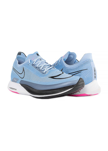 Синие демисезонные мужские кроссовки zoomx streakfly голубой Nike