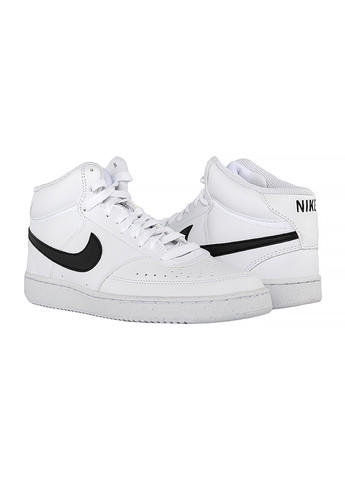 Білі Осінні кросівки court vision mid nn білий Nike